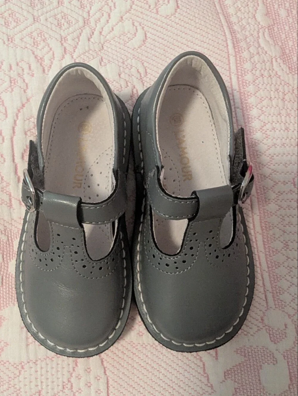 Grey L'amour Girls Shoes Size 9